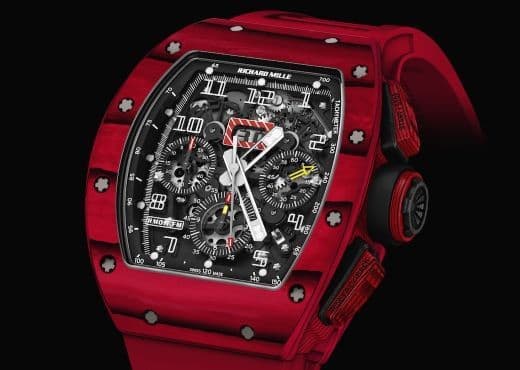 Часы Richard Mille RM 011 Red TPT Quartz Case