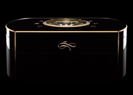 Хьюмидор с часами с турбийоном от Imperiali Geneve