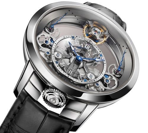 Новая версия часов Arnold & Son Time Pyramid