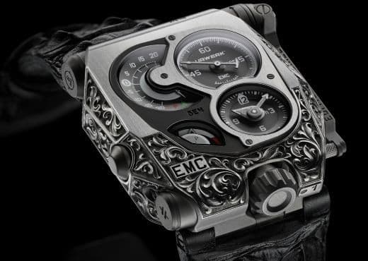 Часы Urwerk EMC Pistol с оружейной отделкой