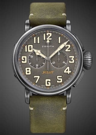 Часы Heritage Pilot Cafe Racer от Zenith