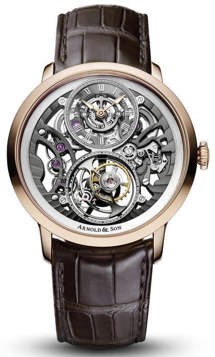 Arnold & Son представил скелетон с турбийоном высотой 8,34 мм