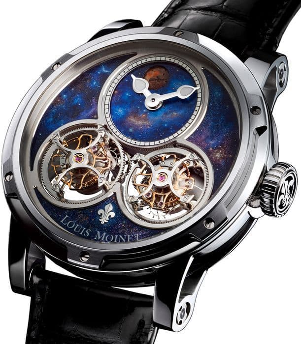 Двойной звездный турбийон Sideralis от Louis Moinet