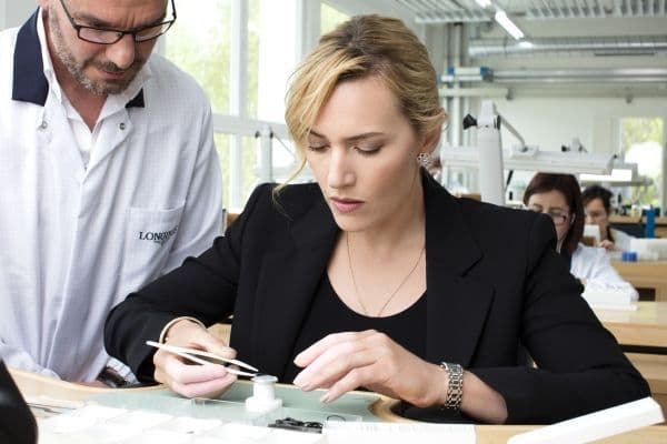 Кейт Уинслет посетила штаб-квартиру Longines