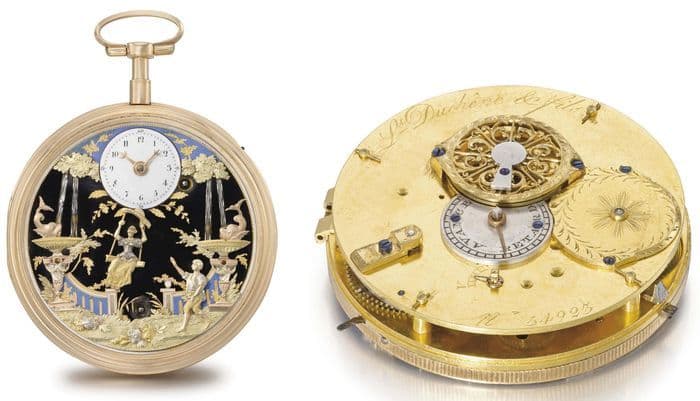 Часы Louis Duchene & Fils проданы за 195 000 швейцарских франков