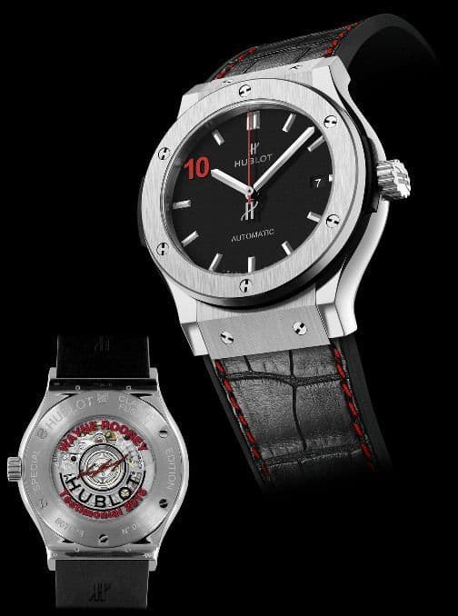 Hublot выпустила две новинки в честь достижений Уэйна Руни