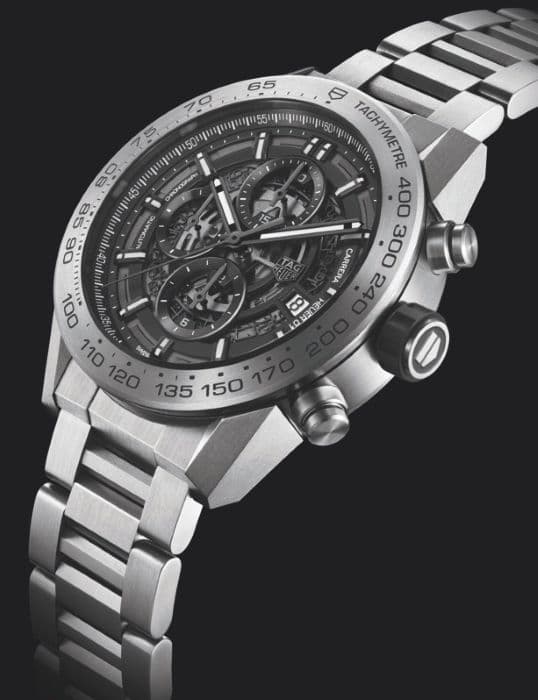 TAG Heuer выпускает хронограф, полностью выполненный из титана