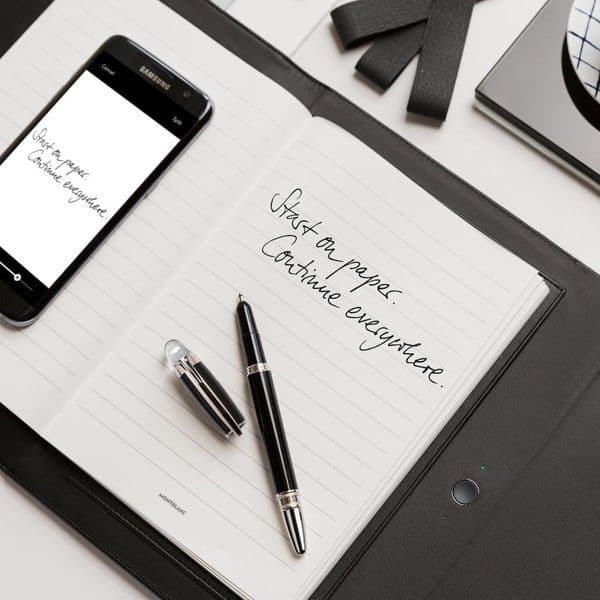 Montblanc создает бумагу, переносящую запись в смартфон