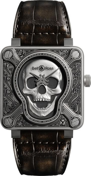 Bell & Ross BR 01 Burning Skull – новый взгляд на знакомый череп