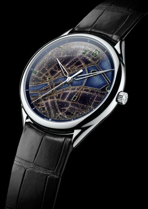 Vacheron Constantin с ночными городами на циферблате