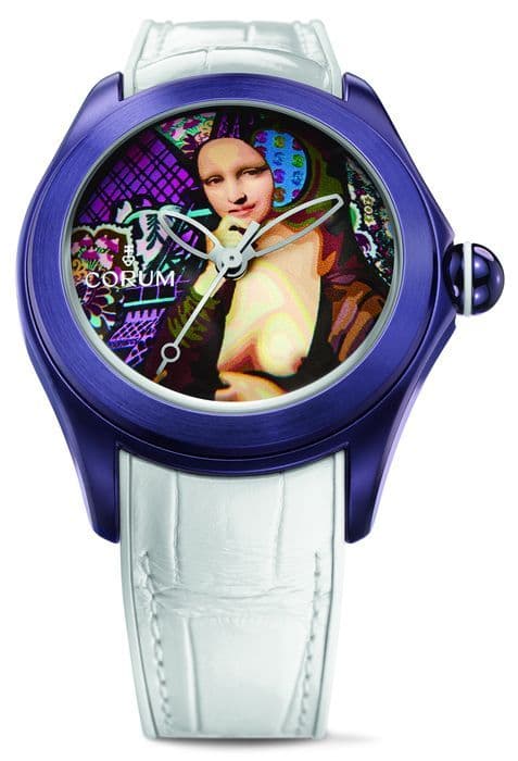 «Мона Лиза» появилась на часах Corum