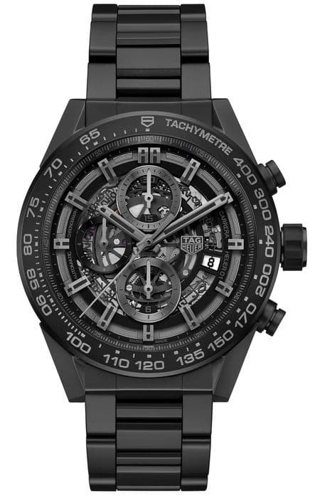 Черный хронограф TAG Heuer – премьера-2017