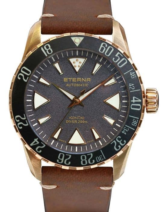 Eterna выпустила часы KonTiki в бронзе
