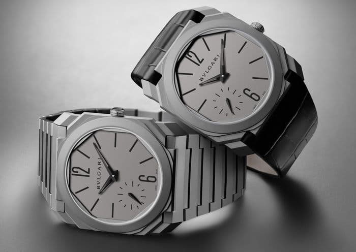 Джон Кортахарена в самых тонких автоматических часах Bvlgari