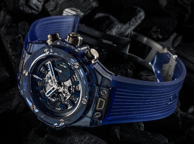 Hublot Big Bang Unico Sapphire – часы из цветного сапфирового стекла