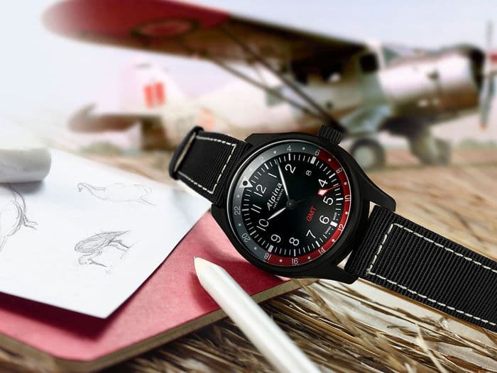 Часы Alpina Startimer Pilot Quartz GMT