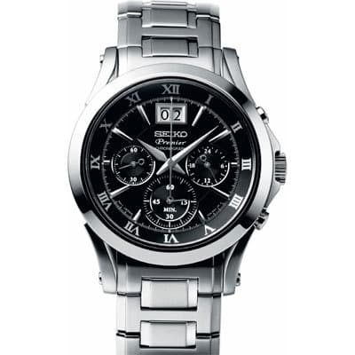 Seiko Premier Big Calendar Chronograph