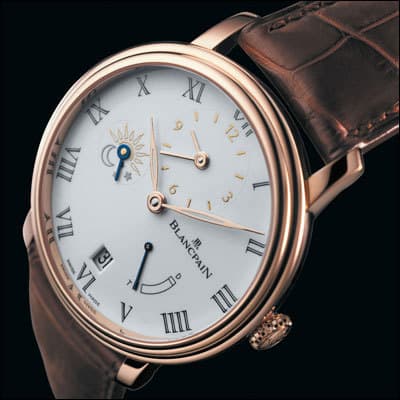 Blancpain: Villeret Demi-Fuseau Horaire 8 Jours