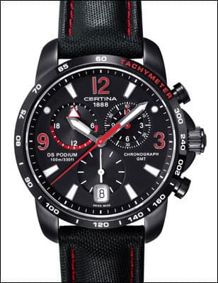 Certina. DS Podium GMT Chronograph Sauber F1 Team