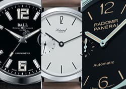 Премьера. Классические часы: Officine Panerai, Habring2, BALL