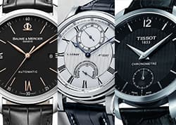 Премьера. Классические часы: Tissot, Baume & Mercier, L. Leroy
