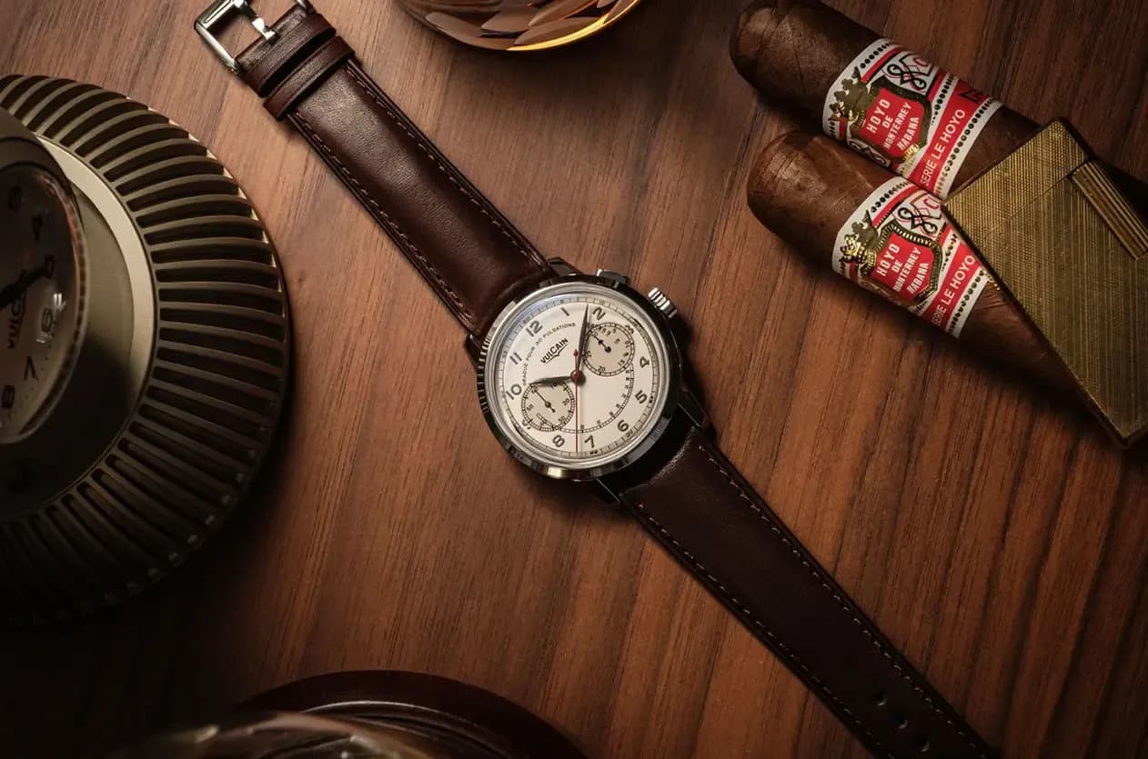 Vulcain Heritage 50’s Monopusher Chronograph в специальной версии