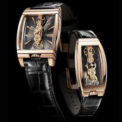 BaselWorld 2010: Женская версия часов Corum Golden Bridge