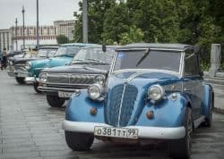 В Москве состоялось ралли старинных автомобилей Bosch Moskau Klassik