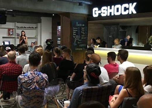 Casio G-SHOCK отправляется в GTOUR