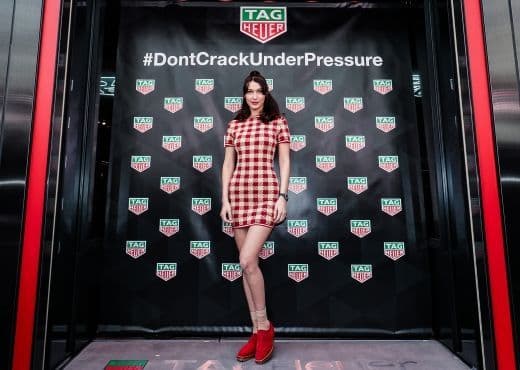 Белла Хадид открыла бутик TAG Heuer в Японии