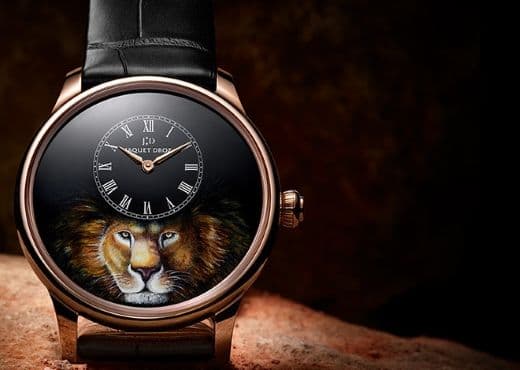 Jaquet Droz Petite Heure Minute Lion