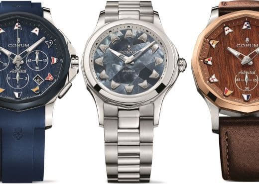 Corum Admiral Legend - новые модели в морском стиле