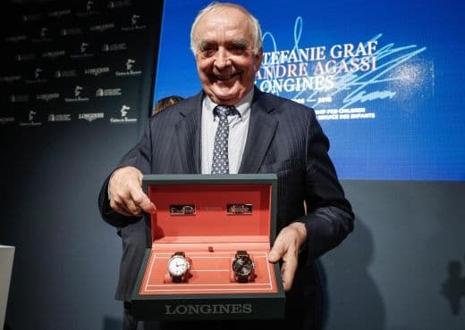 Штефани Граф, Андре Агасси и особые часы Longines