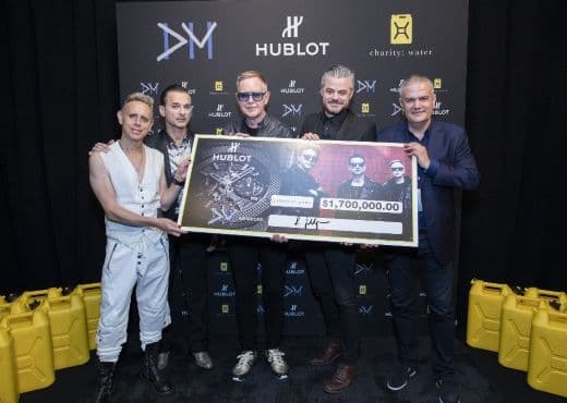 Часы Hublot для Depeche Mode заработали 1,7 млн.долларов