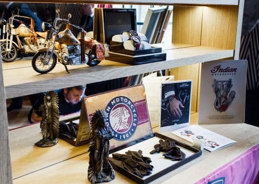 Байкеры Indian Motorcycles Group Russia и часы: презентация Baume & Mercier в Москве