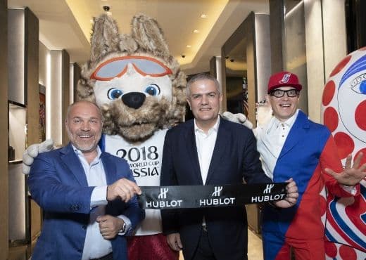 Hublot открыл первый бутик в Санкт-Петербурге