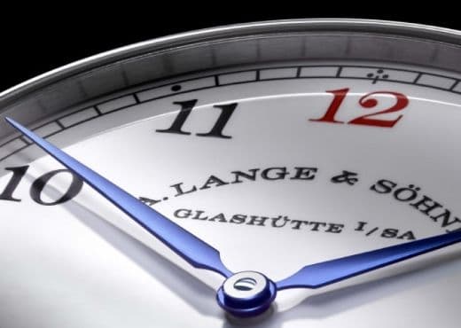Турбийон A. Lange & Sohne в белой эмали