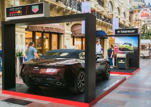 TAG Heuer Formula 1 Aston Martin в Москве