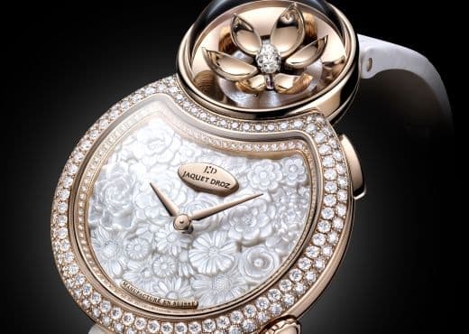 Новые Jaquet Droz с раскрывающимся цветком