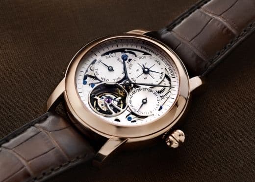 Вечный календарь с турбийоном от Frederique Constant