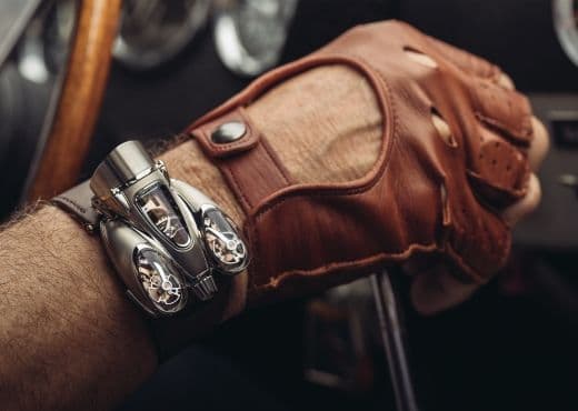 Обтекаемые формы новой часовой машины MB&F