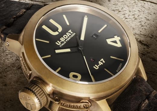 U-Boat Classico U-47. Бронзовые часы