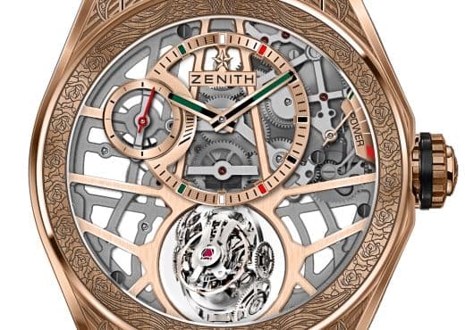 Часы Zenith: розы, черепа и Дева Мария