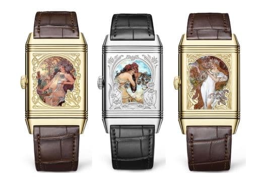 Картины Альфонса Мухи на часах Jaeger-LeCoultre