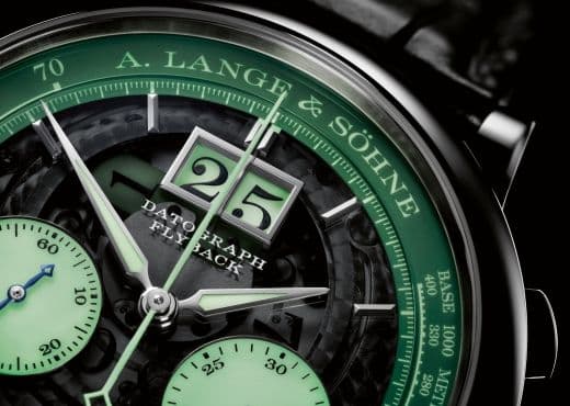 Зеленое свечение A. Lange & Sohne
