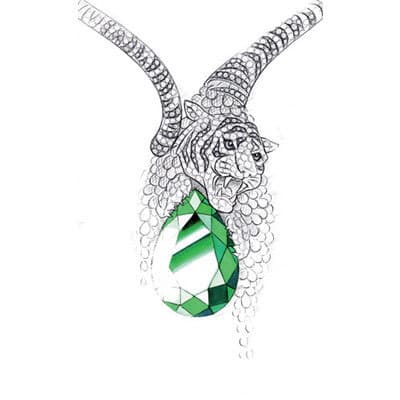 Тигриные мотивы украшений Chopard