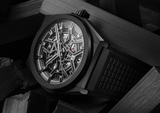 Новая классика от Zenith. Часы из черной керамики