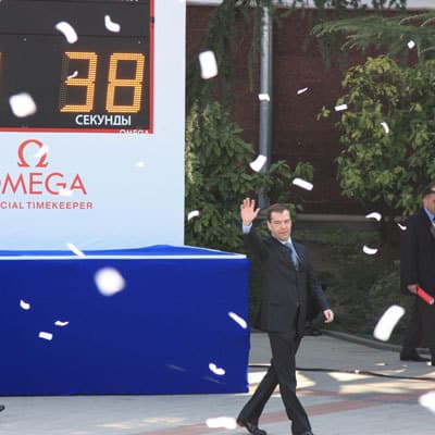 OMEGA отсчитывает секунды до Олимпиады в Сочи