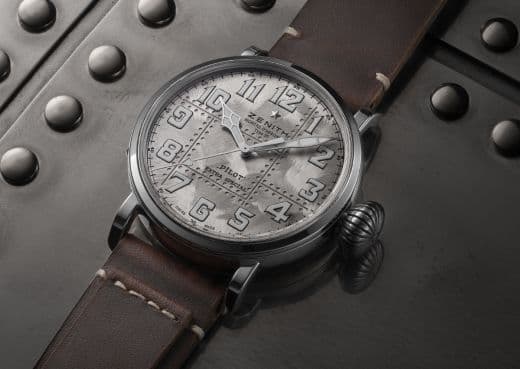 Zenith. Первые часы марки в корпусе из серебра