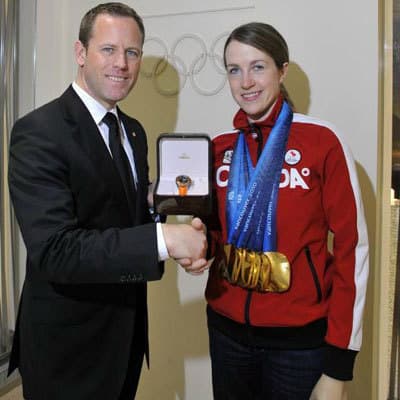 Omega поздравила чемпионку Параолимпийских игр